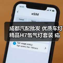 成都汽配批发 优质车灯 精品H7氙气灯套装 疝气灯（图4）