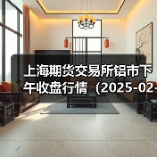 上海期货交易所铝市下午收盘行情（2025-02-25 15:03）（图2）