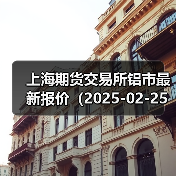 上海期货交易所铝市最新报价（2025-02-25 14:00）（图3）