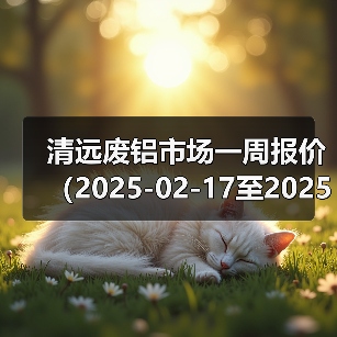 清远废铝市场一周报价（2025-02-17至2025-02-21）（图2）