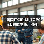 美国ITC正式对TOPCon太阳能电池、组件、面板、组件和下游产品启动337调查(图1) 美国ITC正式对TOPCon太阳能电池、组件、面板、组件和下游产品启动337调查(图1)