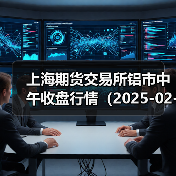 上海期货交易所铝市中午收盘行情（2025-02-21 11:33）（图2）