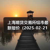 上海期货交易所铝市最新报价（2025-02-21 10:15）（图3）