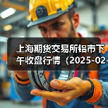 上海期货交易所铝市下午收盘行情（2025-02-21 15:03）（图3）