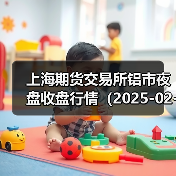 上海期货交易所铝市夜盘收盘行情(2025-02-20 01:03)(图4) 上海期货交易所铝市夜盘收盘行情(2025-02-20 01:03)(图4)