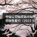 中铝公司铝锭氧化铝每日销售报价（2025-02-19）（图3）