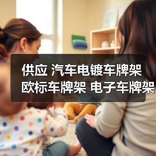 供应 汽车电镀车牌架 欧标车牌架 电子车牌架 汽车牌照框（图2）