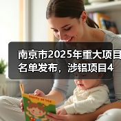 南京市2025年重大项目名单发布，涉铝项目4个（图1）