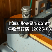 上海期货交易所铝市中午收盘行情（2025-03-28 11:33）（图1）