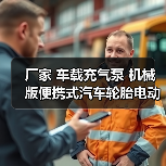 厂家 车载充气泵 机械版便携式汽车轮胎电动打气泵应急（图4）