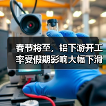 春节将至，铝下游开工率受假期影响大幅下滑（图1）