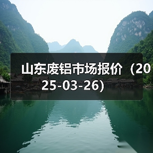 山东废铝市场报价（2025-03-26）（图2）