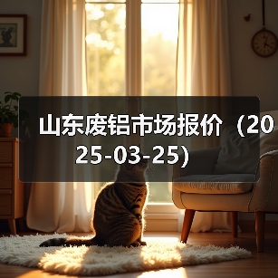山东废铝市场报价(2025-03-25)(图1) 山东废铝市场报价(2025-03-25)(图1)