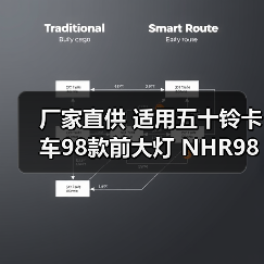 五十铃卡车98款前大灯 NHR98/NKR货车灯 地区本地供