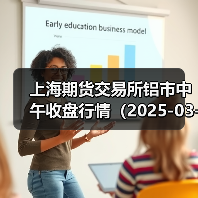 上海期货交易所铝市中午收盘行情（2025-03-25 11:33）（图1）