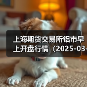上海期货交易所铝市早上开盘行情（2025-03-25 09:03）（图1）