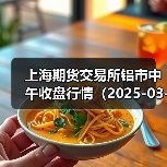 上海期货交易所铝市中午收盘行情（2025-03-24 11:33）（图3）