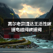 高尔老款捷达王活性碳罐电磁阀碳罐阀