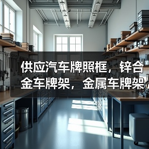 供应汽车牌照框，锌合金车牌架，金属车牌架（图3）