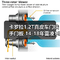 卡罗拉1.2T真皮车门扶手门板 14-18年雷凌185T车门靠扶手扶手箱盖（图3）