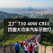 工厂 T10 40W CREE 四面大功率汽车示宽灯 30W 50W LED阅读灯（图4）