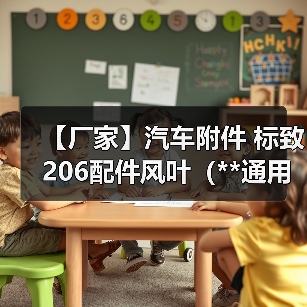 【厂家】汽车附件 标致206配件风叶（**通用）（图3）