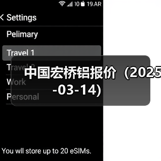 中国宏桥铝报价（2025-03-14）（图3）