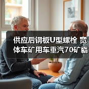 供应后钢板U型螺栓 宽体车矿用车重汽70矿霸原厂配件批发（图2）