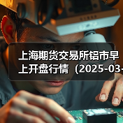 上海期货交易所铝市早上开盘行情（2025-03-13 09:03）（图3）