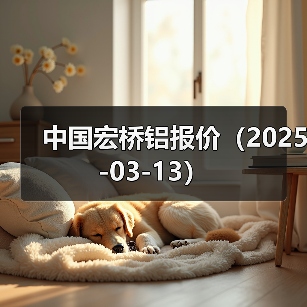 中国宏桥铝报价（2025-03-13）（图2）