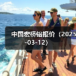 中国宏桥铝报价（2025-03-12）（图1）