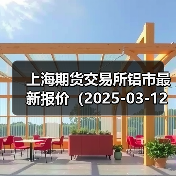 上海期货交易所铝市最新报价(2025-03-12 00:00)(图4) 上海期货交易所铝市最新报价(2025-03-12 00:00)(图4)