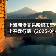 上海期货交易所铝市早上开盘行情(2025-04-15 09:03)(图4) 上海期货交易所铝市早上开盘行情(2025-04-15 09:03)(图4)