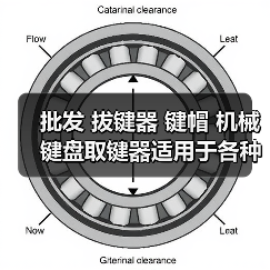 批发 拔键器 键帽 机械键盘取键器适用于各种键盘礼品 起键器（图1）