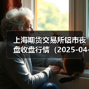上海期货交易所铝市夜盘收盘行情（2025-04-14 01:03）（图2）