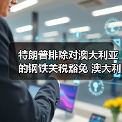 特朗普排除对澳大利亚的钢铁关税豁免 澳大利亚：“感到失望”（图1）