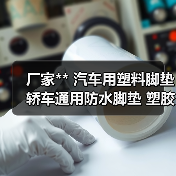 厂家** 汽车用塑料脚垫 轿车通用防水脚垫 塑胶橡胶乳胶脚垫（图1）