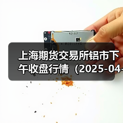 上海期货交易所铝市下午收盘行情(2025-04-14 15:03)(图4) 上海期货交易所铝市下午收盘行情(2025-04-14 15:03)(图4)