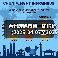 台州废铝市场一周报价(2025-04-07至2025-04-11)(图4) 台州废铝市场一周报价(2025-04-07至2025-04-11)(图4)
