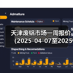 天津废铝市场一周报价（2025-04-07至2025-04-11）（图3）