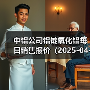 中铝公司铝锭氧化铝每日销售报价（2025-04-11）（图1）
