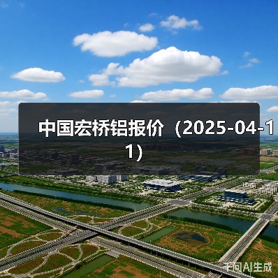 中国宏桥铝报价（2025-04-11）（图4）