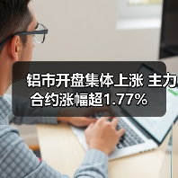 铝市开盘集体上涨 主力合约涨幅超1.77%(图1) 铝市开盘集体上涨 主力合约涨幅超1.77%(图1)