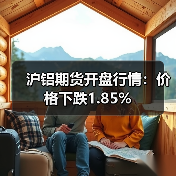 沪铝期货开盘行情:价格下跌1.85%(图3) 沪铝期货开盘行情:价格下跌1.85%(图3)