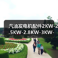 汽油发电机配件2KW-2.5KW-2.8KW-3KW-全铜电机-定子-转子（图4）