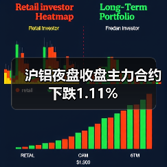 沪铝夜盘收盘主力合约下跌1.11%(图4) 沪铝夜盘收盘主力合约下跌1.11%(图4)