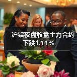 沪铝夜盘收盘主力合约下跌1.11%(图1) 沪铝夜盘收盘主力合约下跌1.11%(图1)