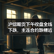 沪铝期货下午收盘全线下跌,主连合约跌幅近3.67%(图1) 沪铝期货下午收盘全线下跌,主连合约跌幅近3.67%(图1)