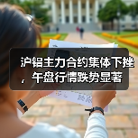 沪铝主力合约集体下挫,午盘行情跌势显著(图1) 沪铝主力合约集体下挫,午盘行情跌势显著(图1)