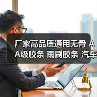 厂家高品质通用无骨 AA级胶条 雨刷胶条 汽车雨刮胶条（图3）